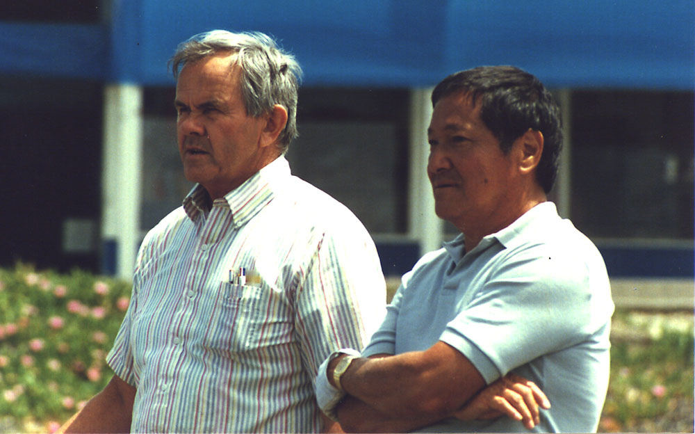 Warren Seaman and Rudy Choy - 1985